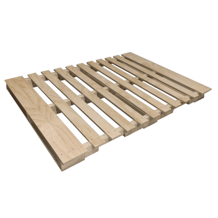 Plywood pallet for export with HT