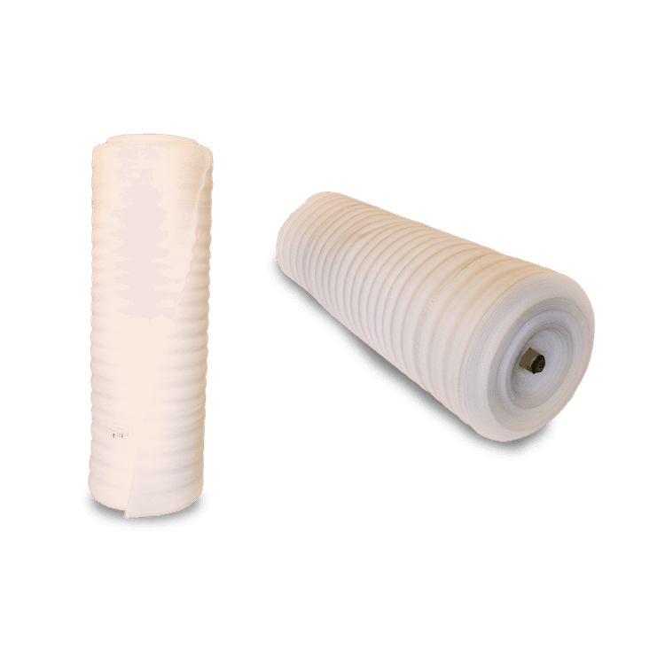 Polyfoam rolls: 1/32”, 1/16”, 1/8”, 1/4”